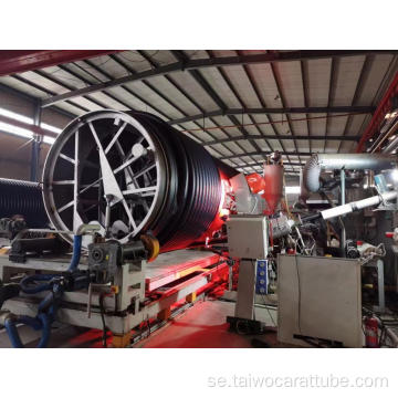 300-1800mm HDPE Winding Structure Wall Carat Tube